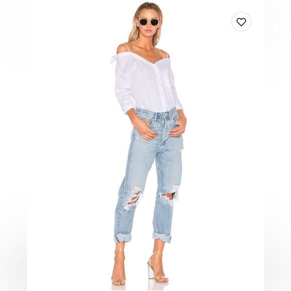 AGOLDE Jeans: 90's Mid Rise Loose Fit - Picture 4 of 12